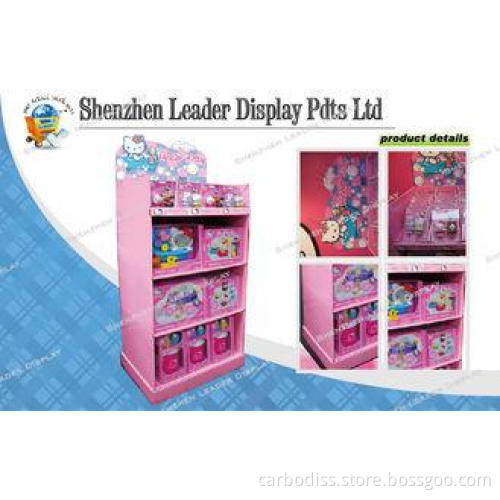 Pop Up Retail Floor Display Stands Custom Design For Toys ,